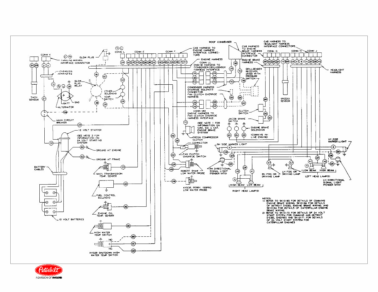 Peterbilt 359 Electrical Wiring Diagrams Manual preview img 5