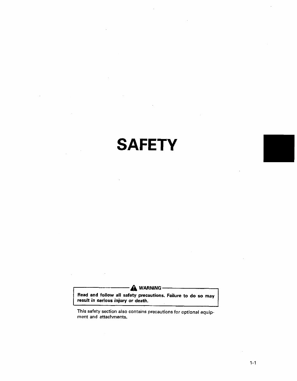 KOMATSU D41E-6 D41P-6 BULLDOZER Operation Maintenance Manual preview img 10