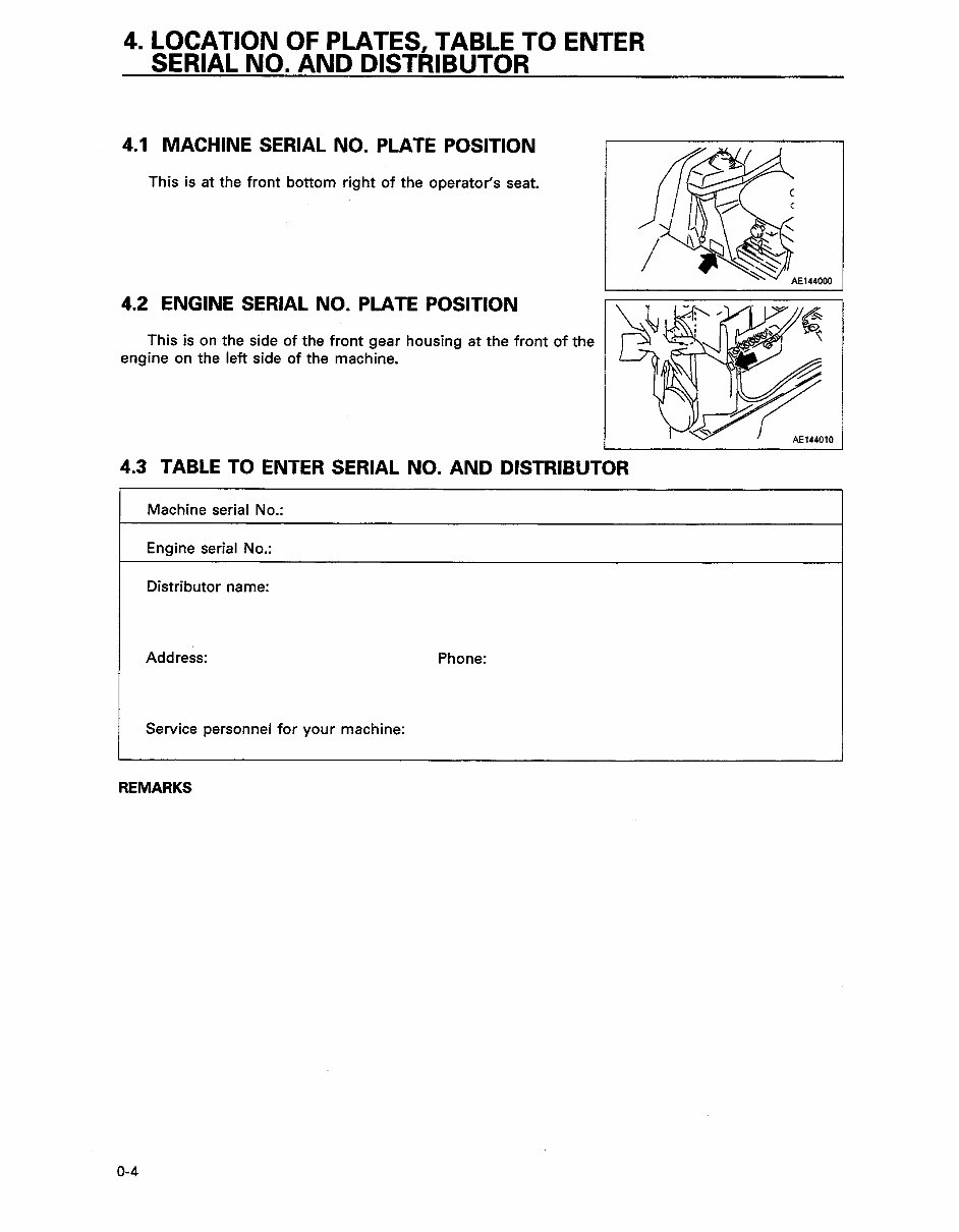 KOMATSU D41E-6 D41P-6 BULLDOZER Operation Maintenance Manual preview img 5