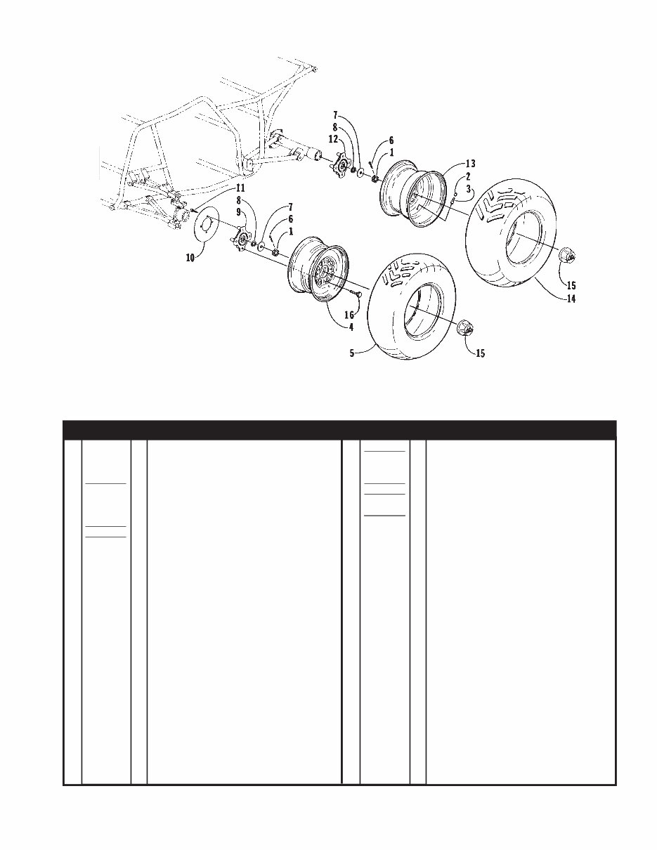 ARCTIC CAT 400 500 4X4 ATV Replacement Parts Manual 1998 preview img 10