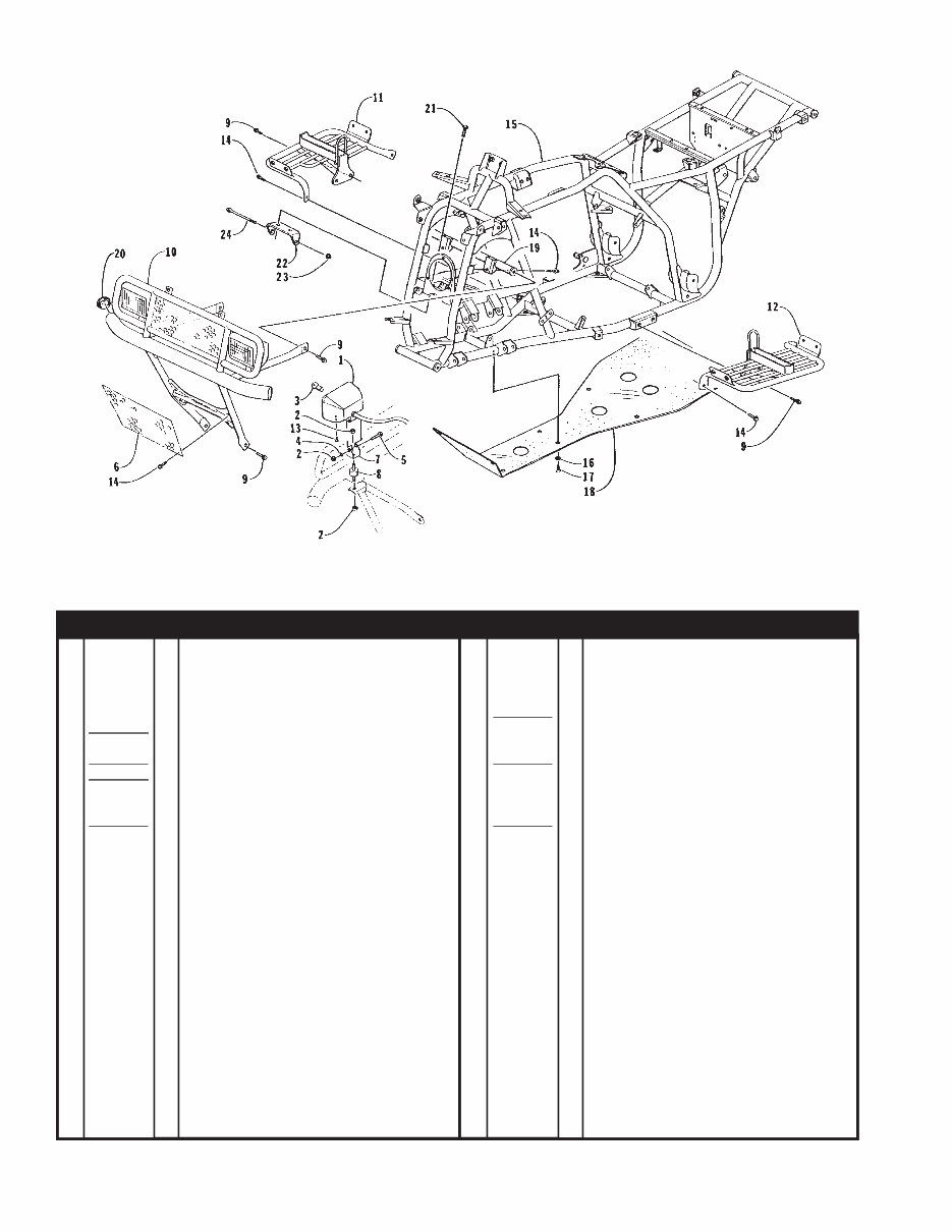 ARCTIC CAT 400 500 4X4 ATV Replacement Parts Manual 1998 preview img 5