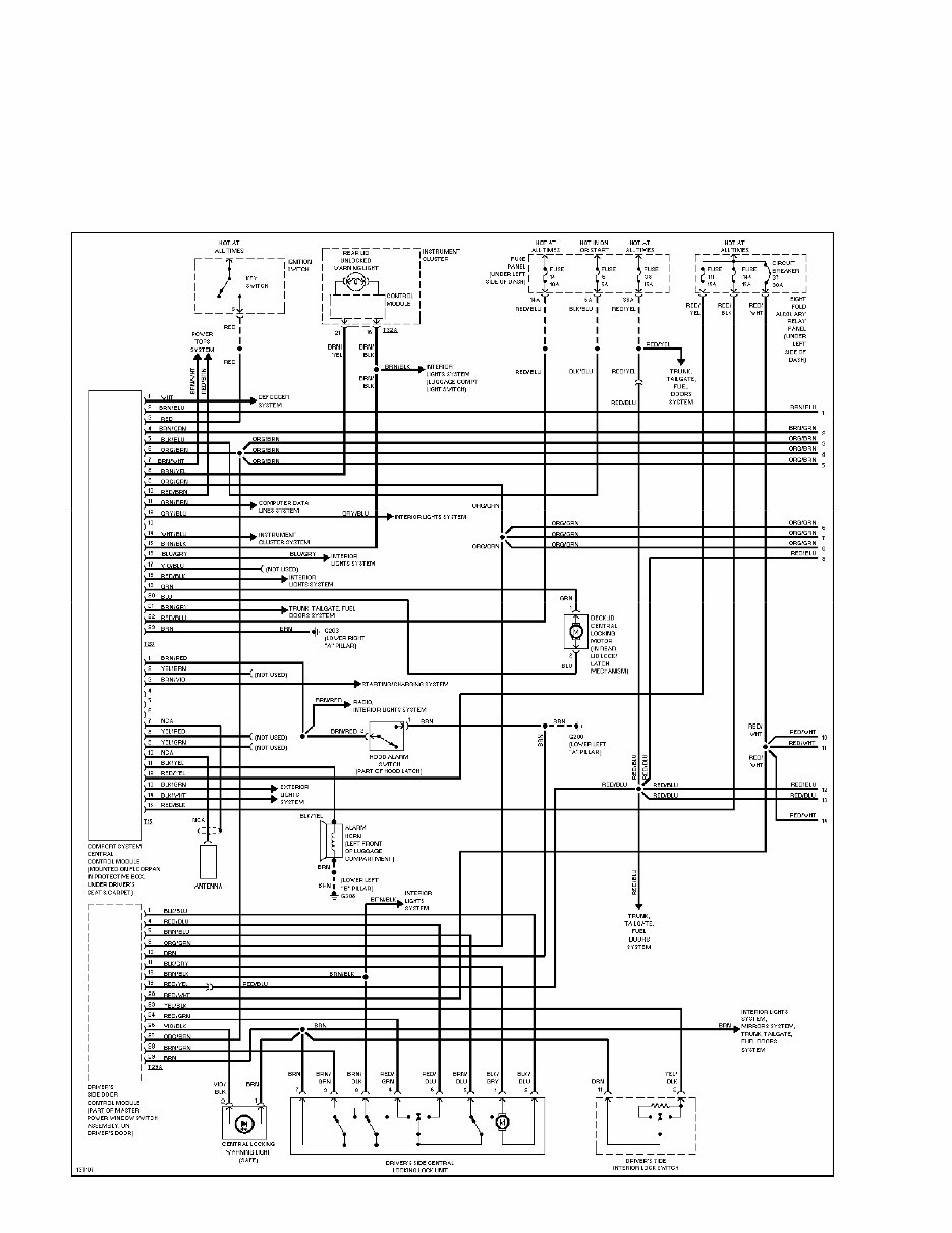 2001 Volkswagen VW Passat Electrical Wiring Diagrams Manual preview img 3