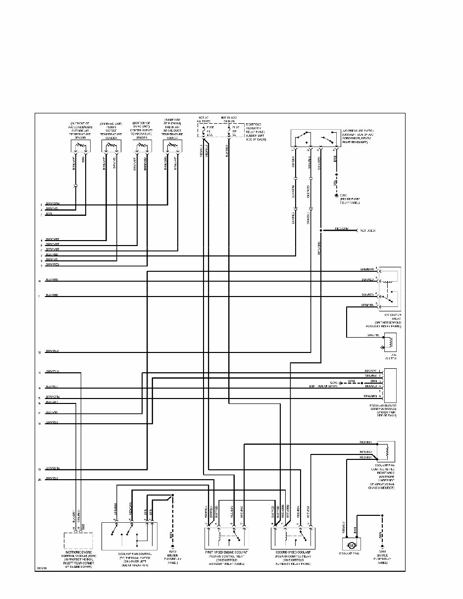 2001 Volkswagen VW Passat Electrical Wiring Diagrams Manual preview img 7
