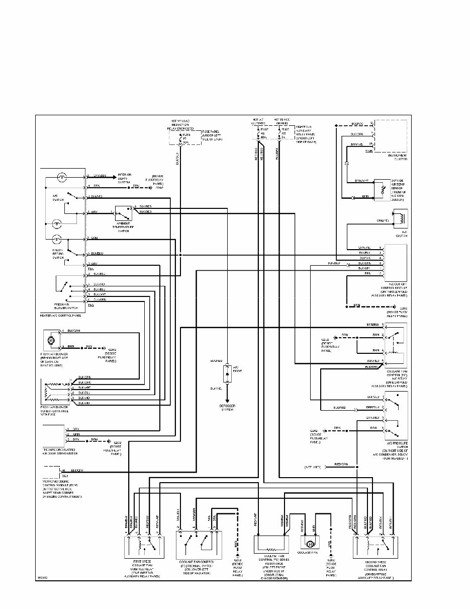 2001 Volkswagen VW Passat Electrical Wiring Diagrams Manual preview img 9