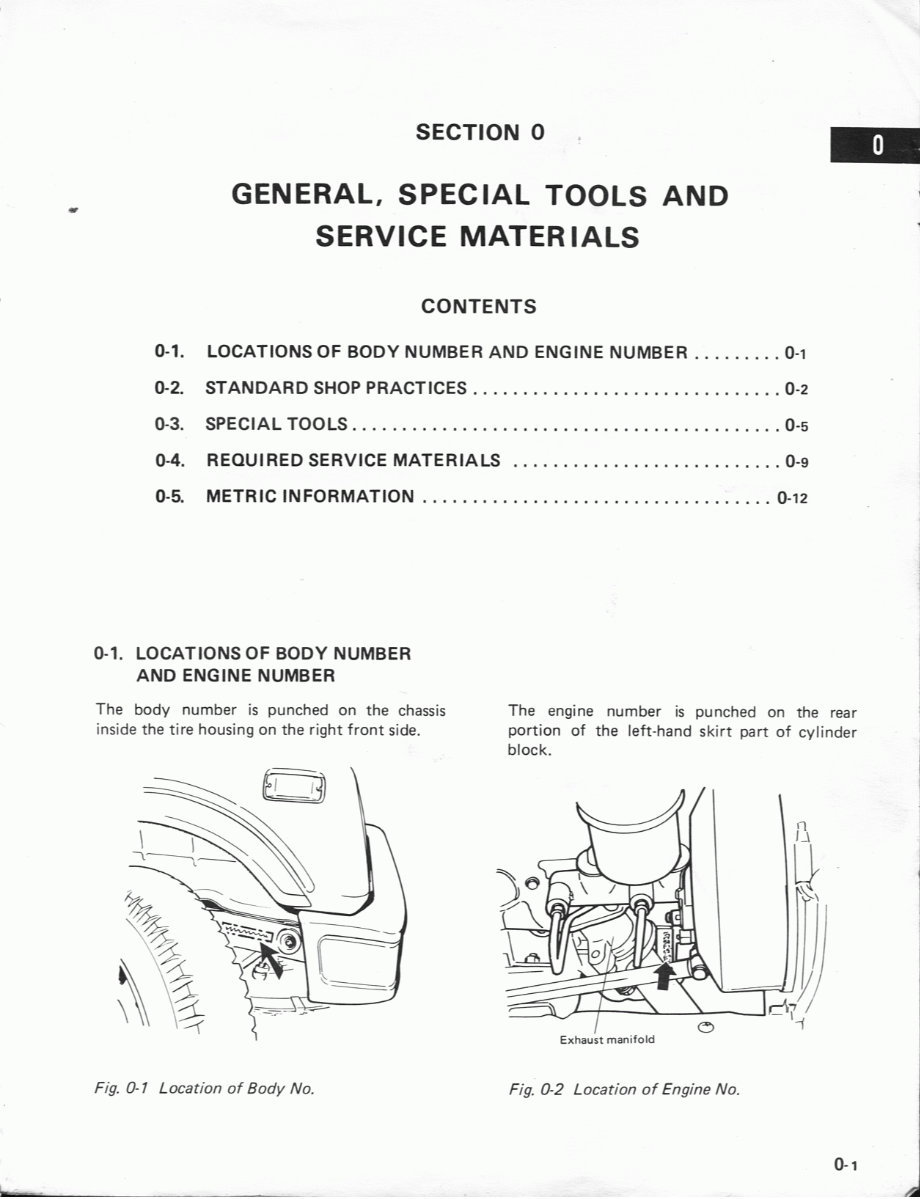 1985-1987 Suzuki Sierra Holden Drover QB Series repair manual preview img 5