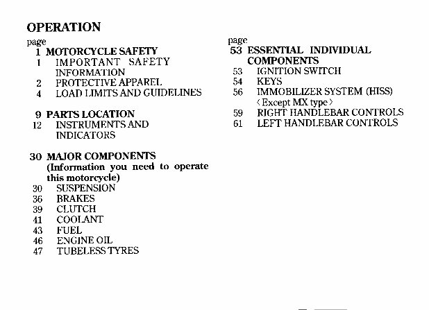 2006 HONDA CBR600RR Owners Manual - INSTANT ! preview img 10