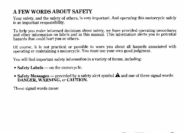 2006 HONDA CBR600RR Owners Manual - INSTANT ! preview img 8