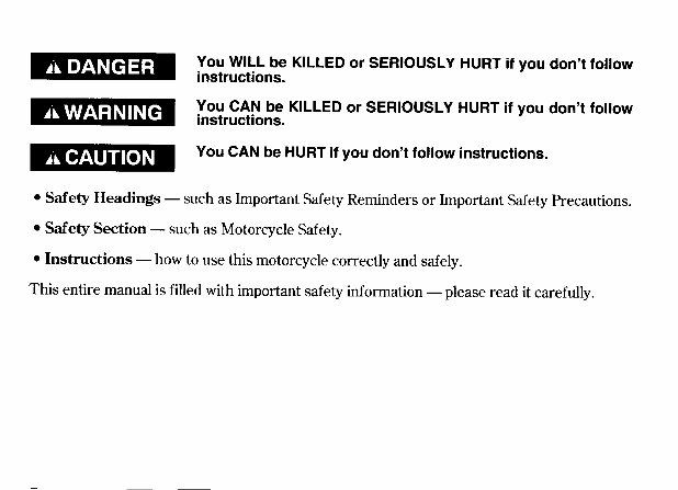 2006 HONDA CBR600RR Owners Manual - INSTANT ! preview img 9