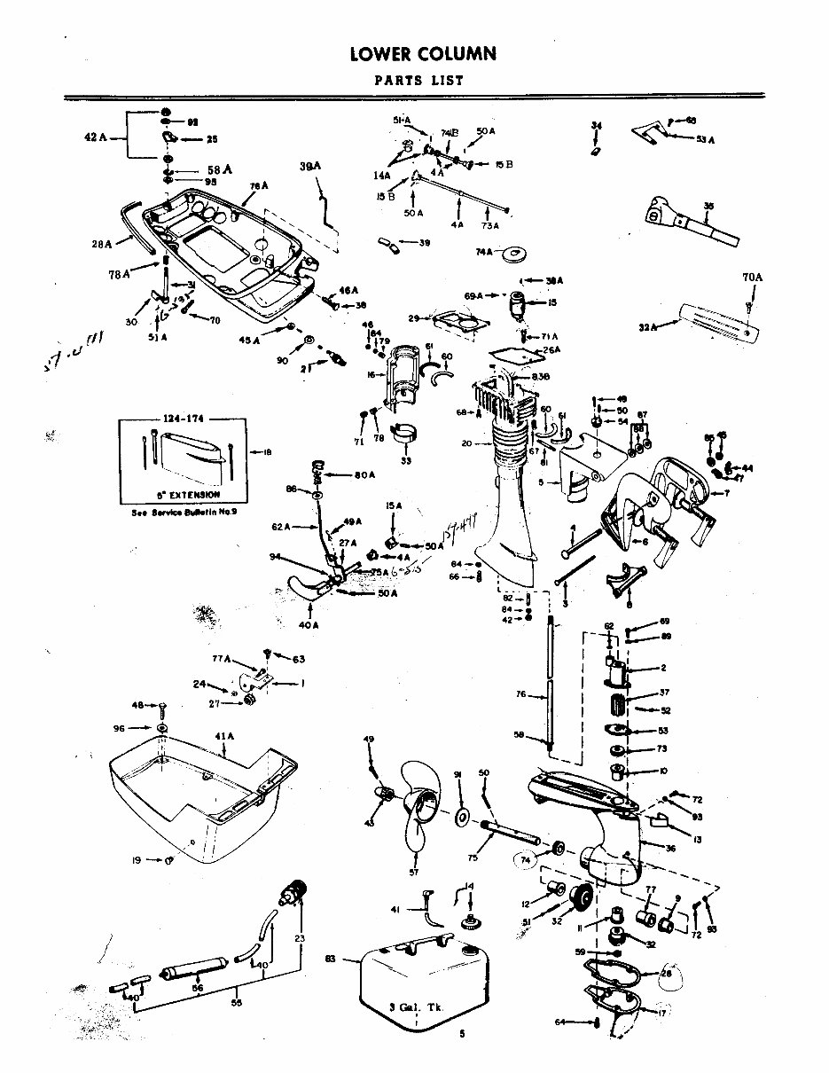 Clinton outboard K700 7 hp owners & parts manual preview img 6