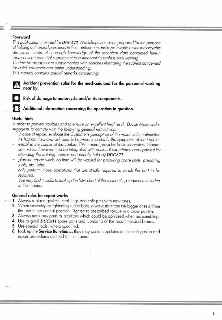  Ducati 748 916 Strada Sport Biposto 94-03 Service Repair Workshop Manual preview img 3