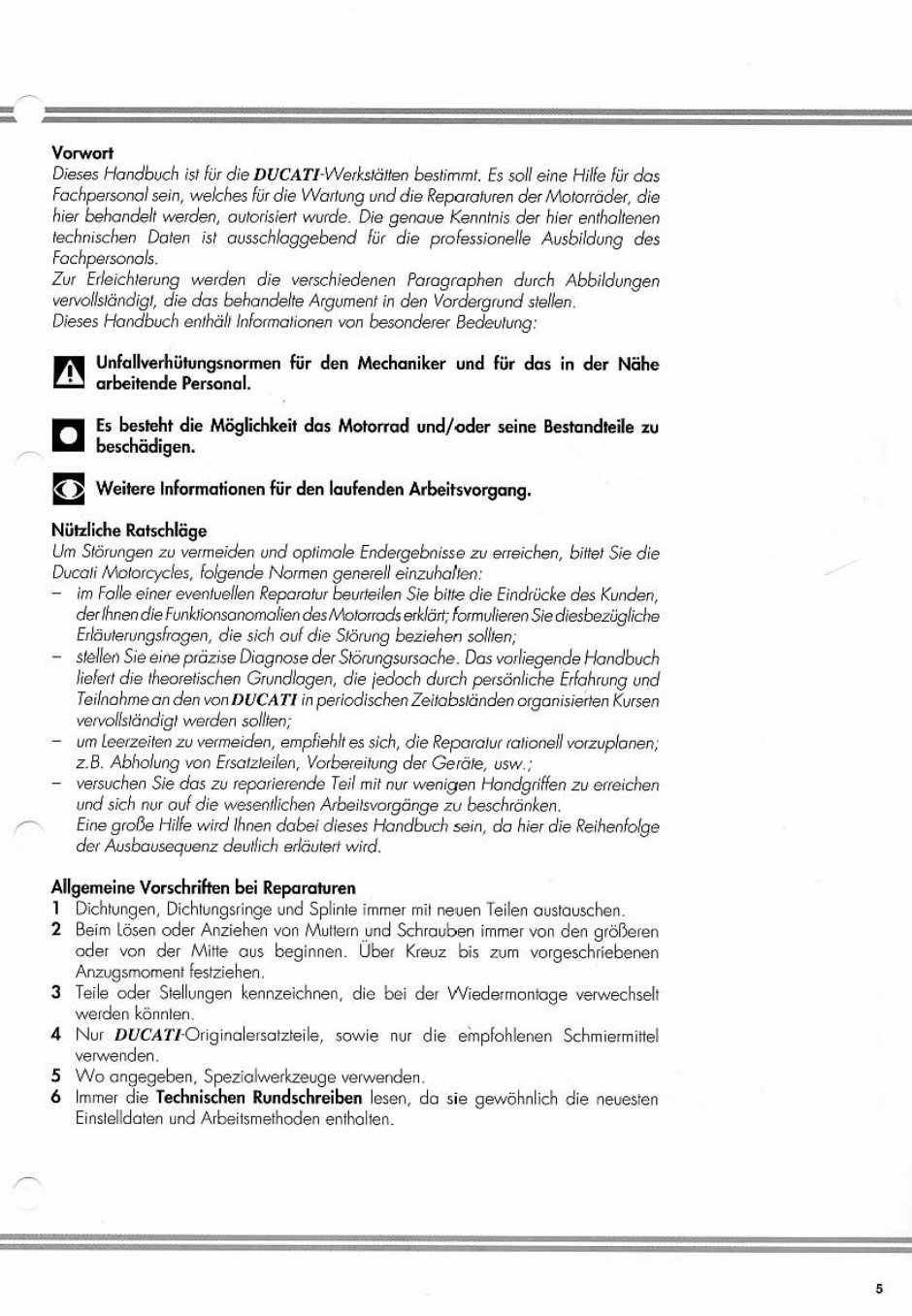  Ducati 748 916 Strada Sport Biposto 94-03 Service Repair Workshop Manual preview img 5
