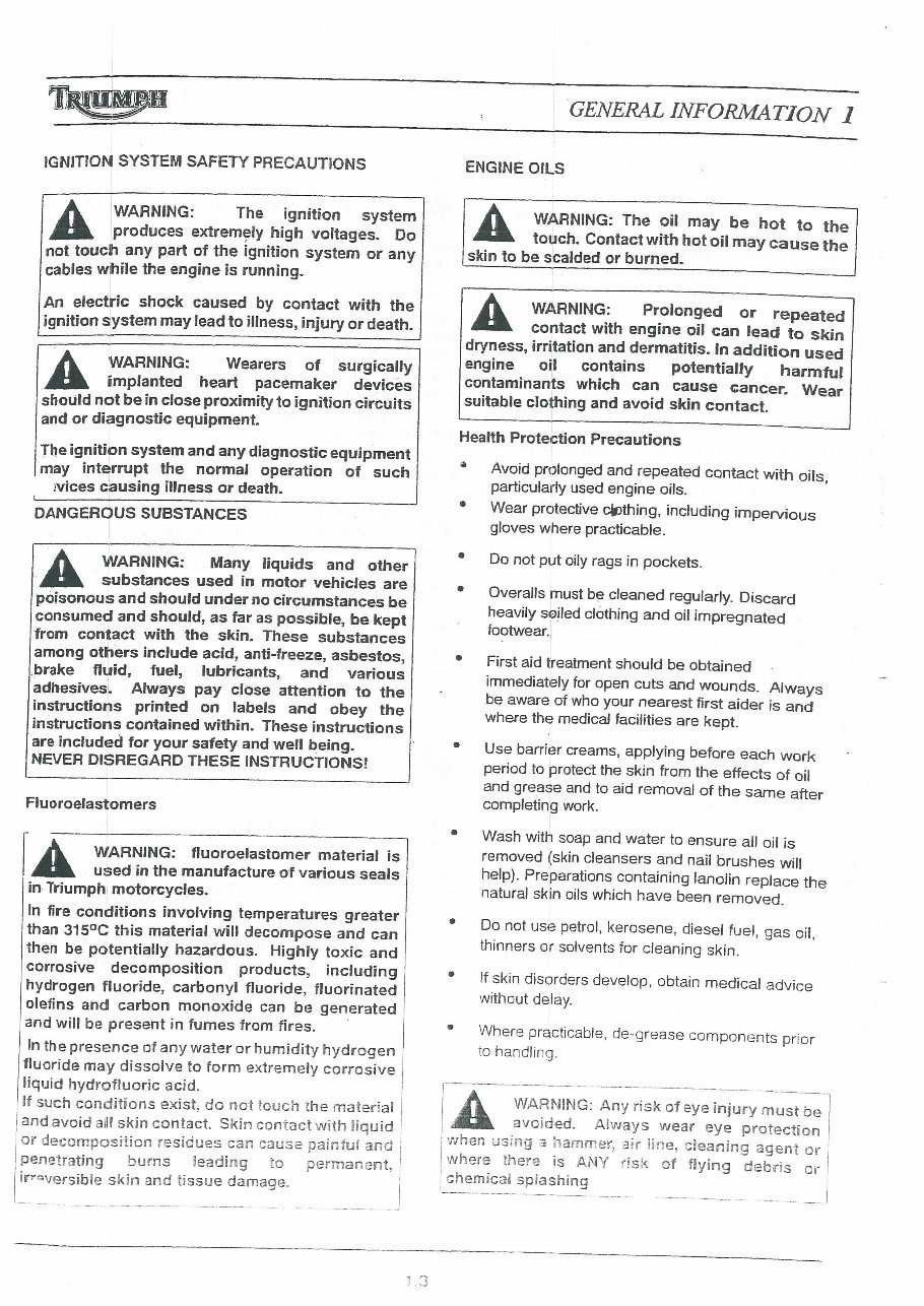 Triumph Speed 4 TT600 Motorcycle Complete Workshop Service Repair Manual 2000 2001 2002 2003 2004 2005 2006 preview img 6