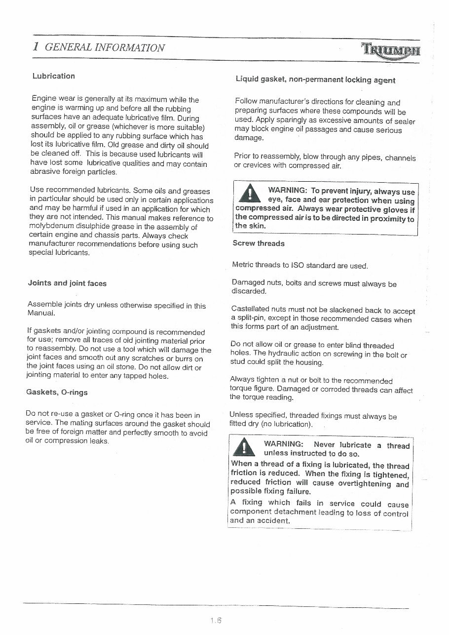 Triumph Speed 4 TT600 Motorcycle Complete Workshop Service Repair Manual 2000 2001 2002 2003 2004 2005 2006 preview img 9