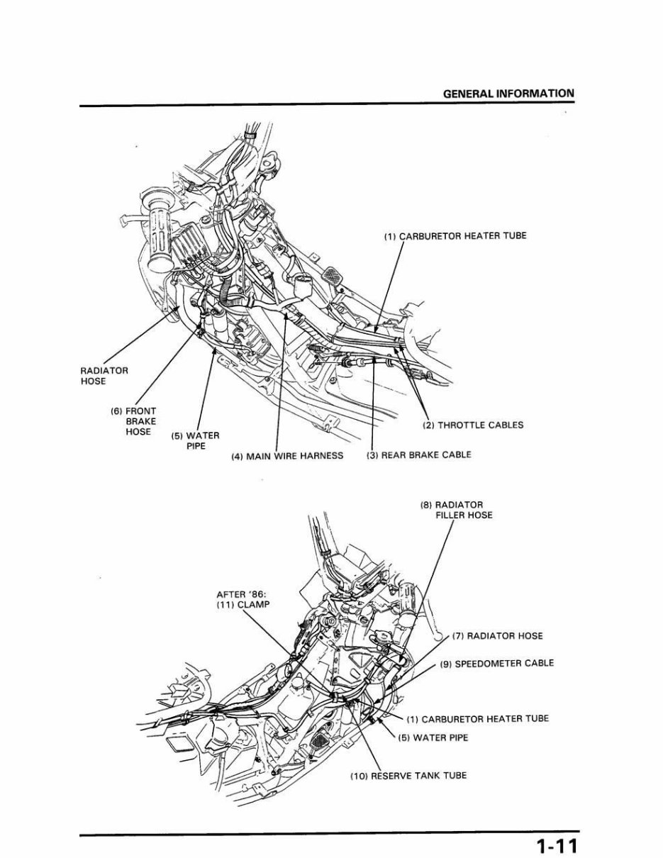 HONDA CN250 HELIX Service Repair Manual 1993 ONWARD preview img 10