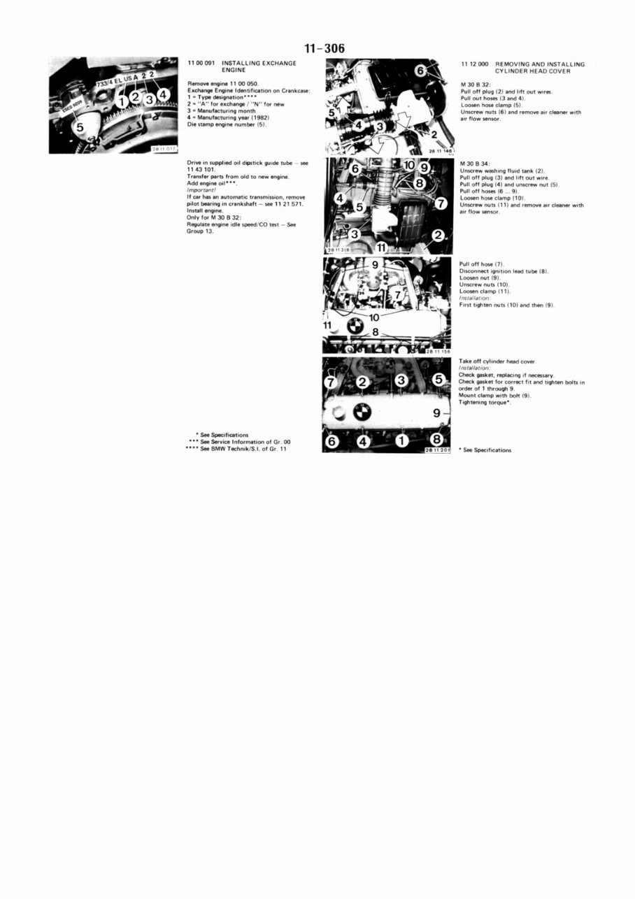 BMW 733i 735i Service Repair Workshop Manual 83-87 preview img 5