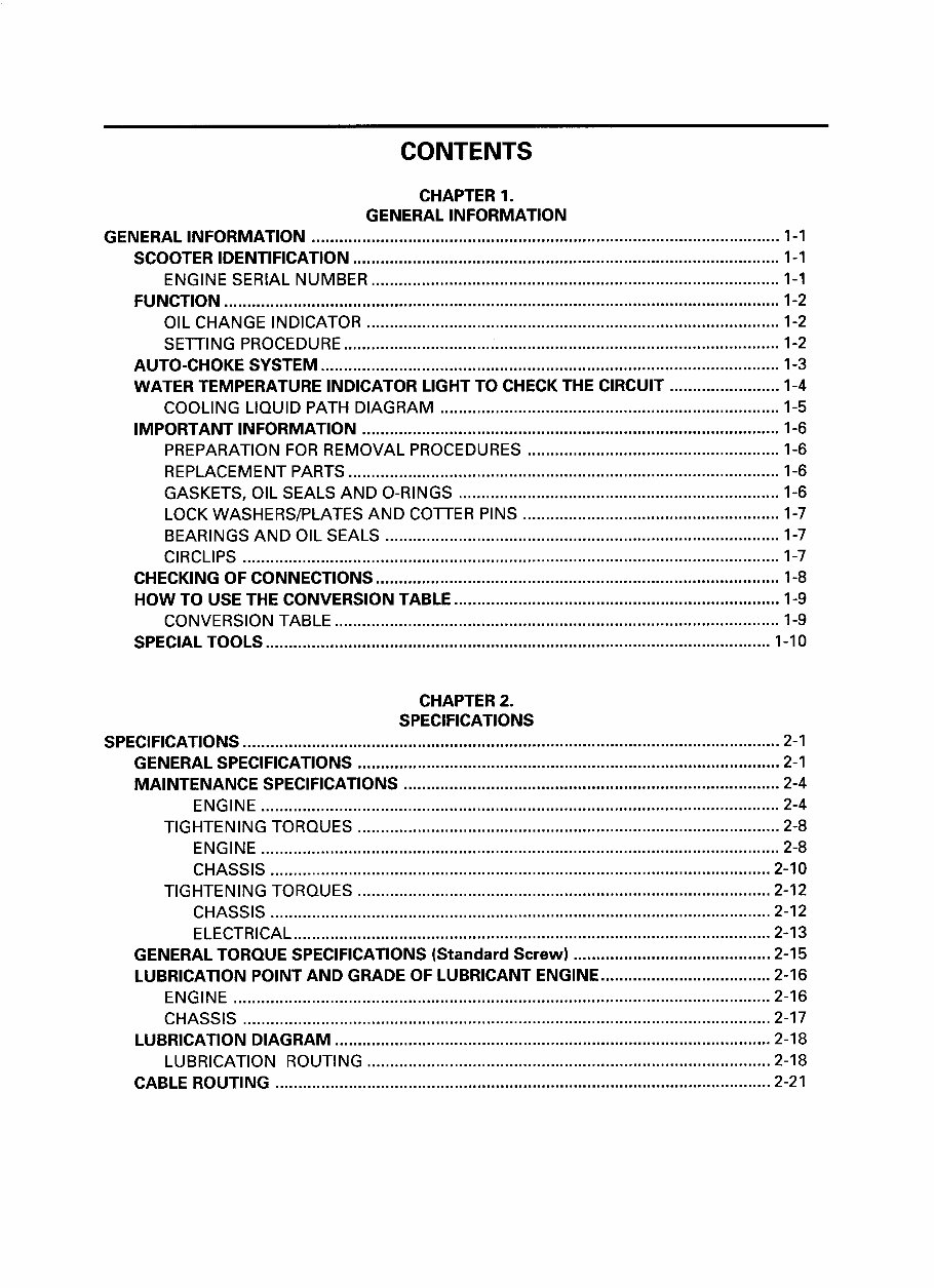 2005-2012 Yamaha YP125 YP125E Majesty Service & Repair Manual preview img 6