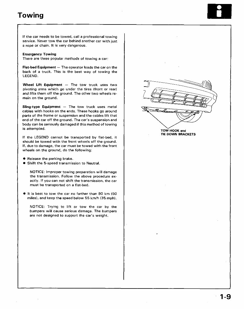 1991-1995 Acura Legend Service & Repair Manual preview img 10