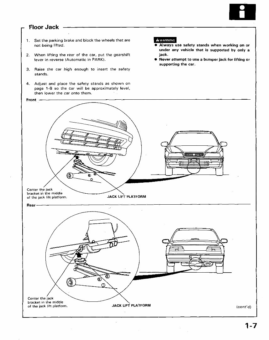 1991-1995 Acura Legend Service & Repair Manual preview img 8