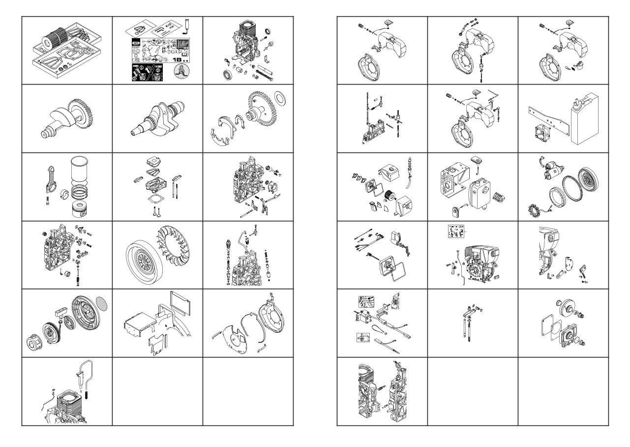 Hatz Diesel Engine 1B40 Parts Manual preview img 3