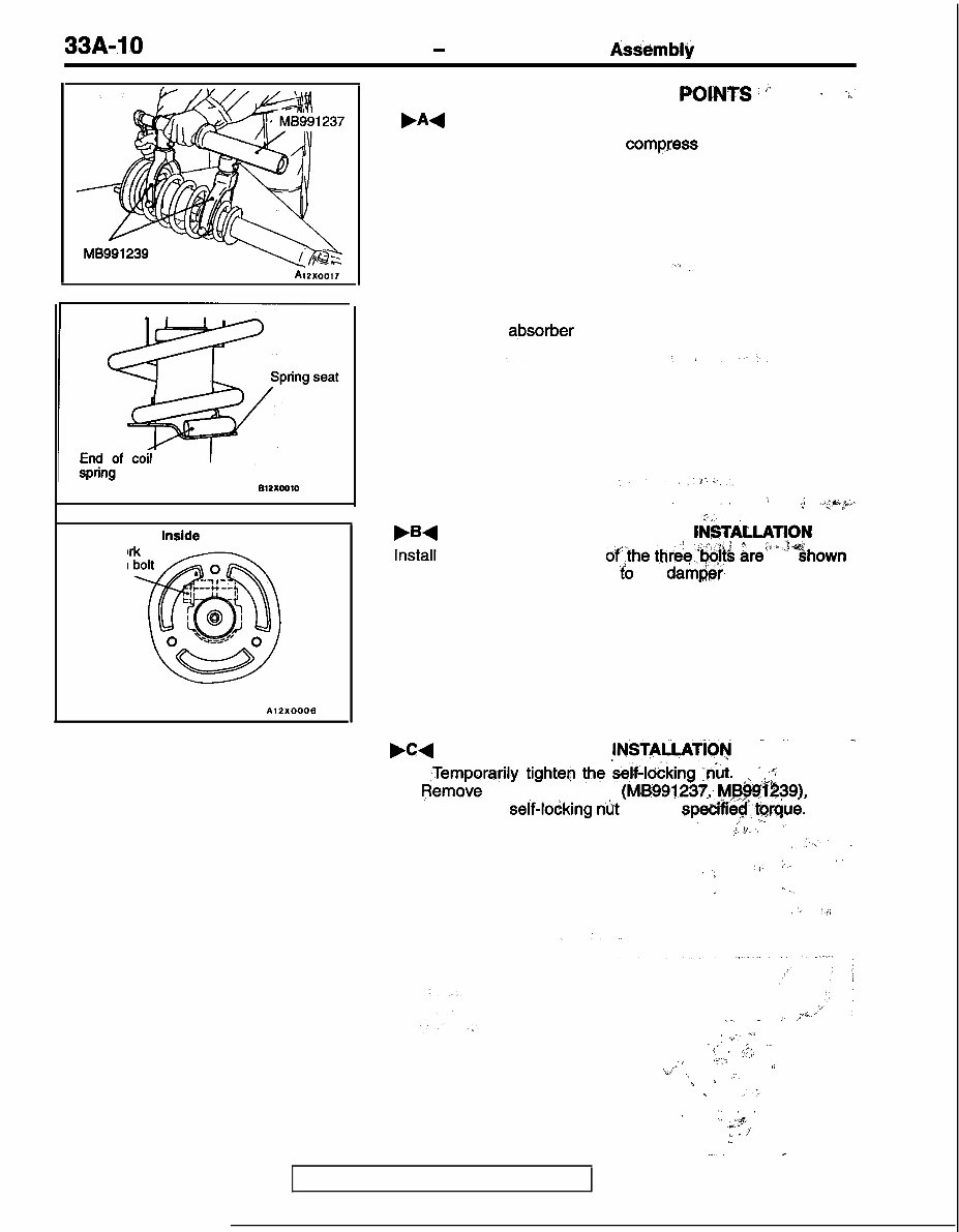 1992-1996 Mitsubishi Lancer Evolution I, II, III Service & Repair Manual preview img 10