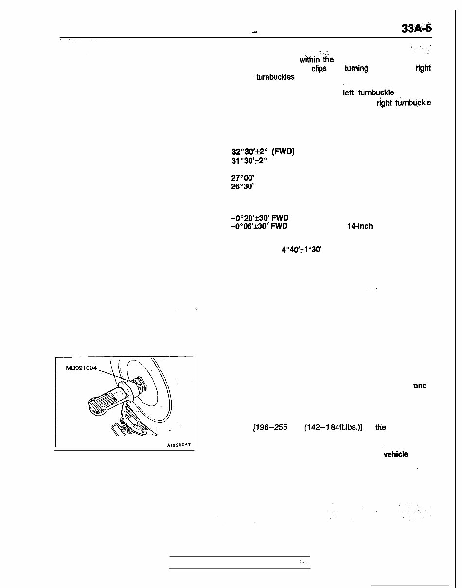 1992-1996 Mitsubishi Lancer Evolution I, II, III Service & Repair Manual preview img 5