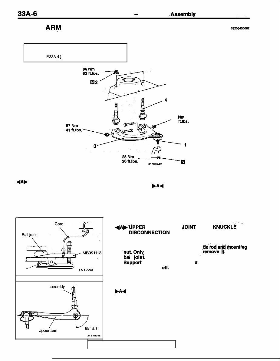 1992-1996 Mitsubishi Lancer Evolution I, II, III Service & Repair Manual preview img 6