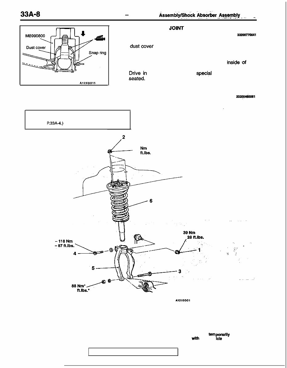 1992-1996 Mitsubishi Lancer Evolution I, II, III Service & Repair Manual preview img 8
