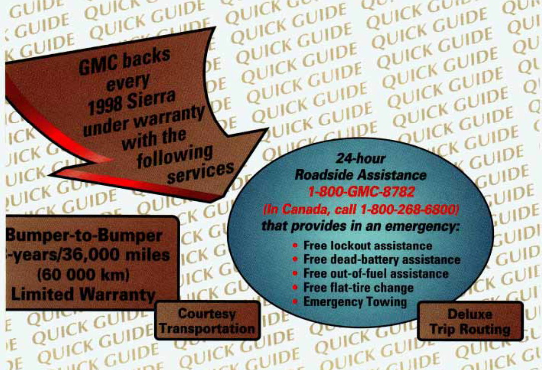 1998 GMC Sierra Owners Manual preview img 3