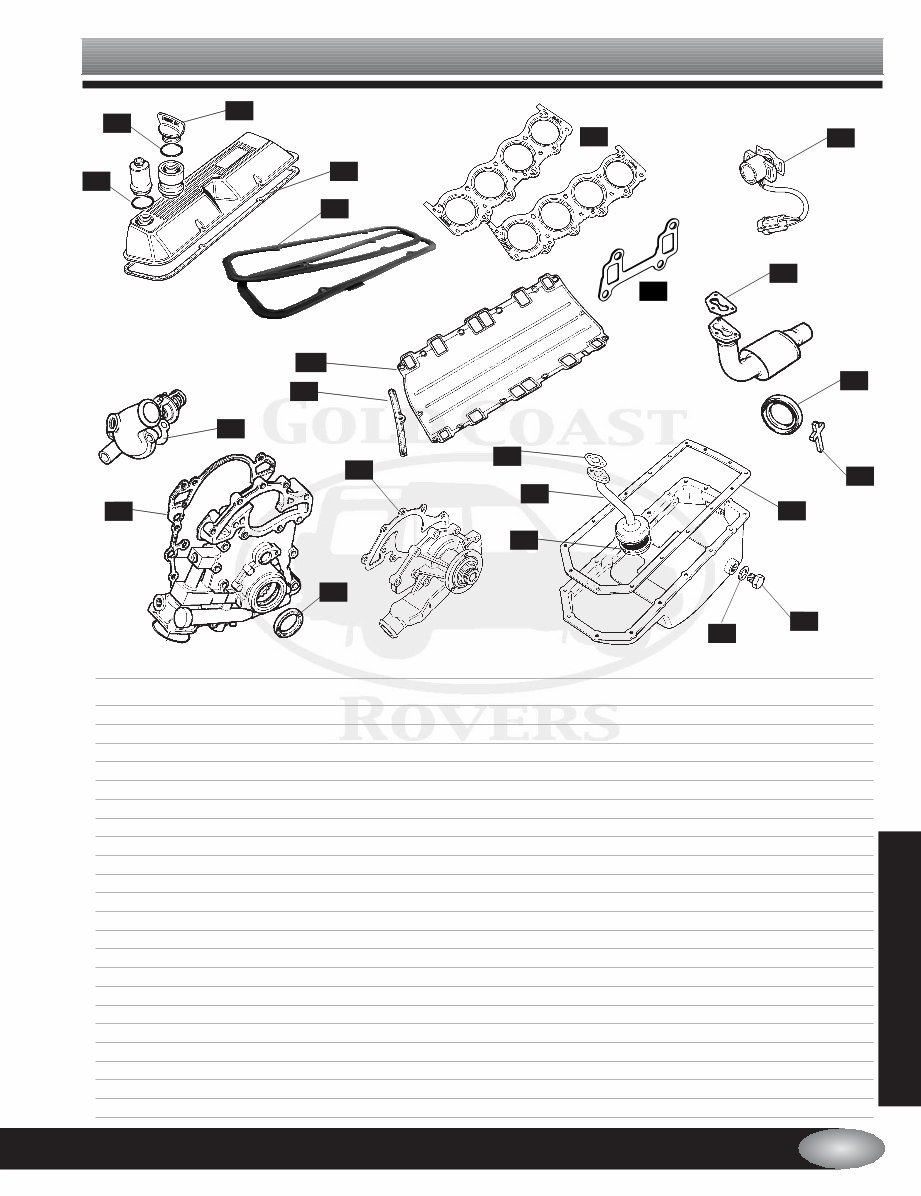 Land Rover Discovery V8i Series I SD, SE, SE7 Parts Catalog preview img 6