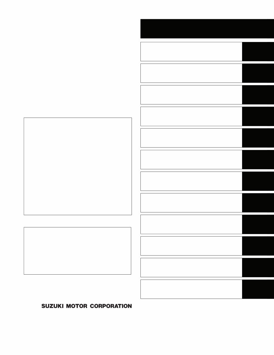 2006-2014 SUZUKI VZR1800 Service Manual preview img 2