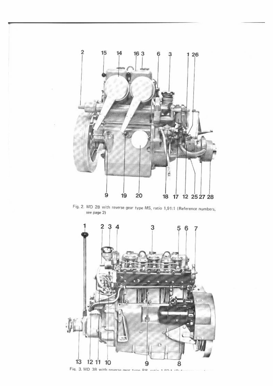 VOLVO PENTA MD1B MD2B MD3B Marine Diesel Workshop Manual preview img 5