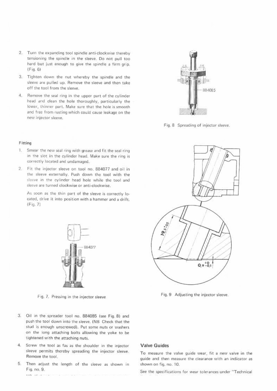 VOLVO PENTA MD1B MD2B MD3B Marine Diesel Workshop Manual preview img 8
