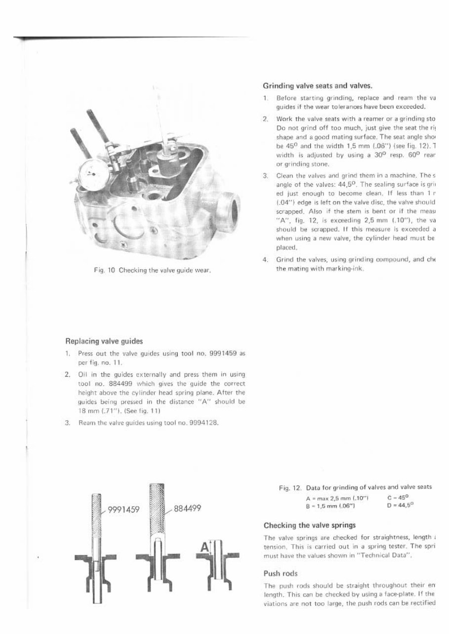 VOLVO PENTA MD1B MD2B MD3B Marine Diesel Workshop Manual preview img 9