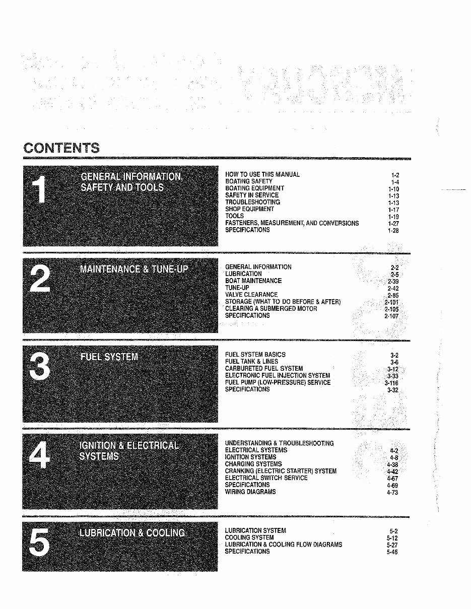 2005-2012 Mercury Outboard 2.5HP-350HP 1-4 Cylinder 4 Stroke V6 V8 Service & Repair Manual preview img 2