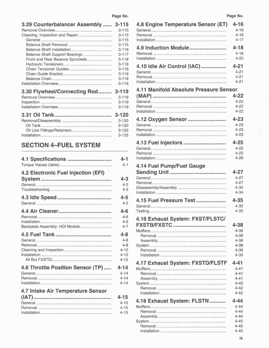 Harley Davidson Softail 2007 Repair Service Manual preview img 10
