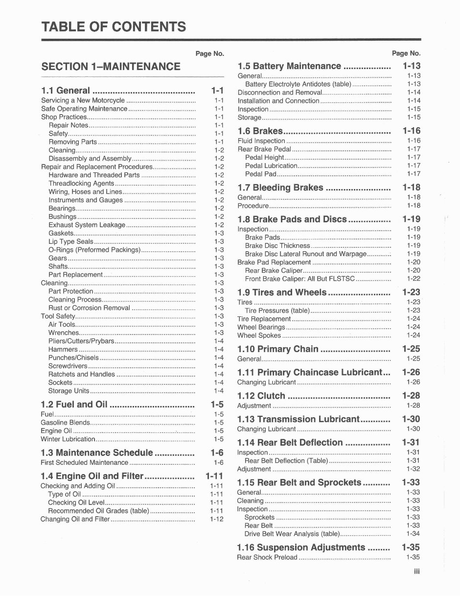 Harley Davidson Softail 2007 Repair Service Manual preview img 4