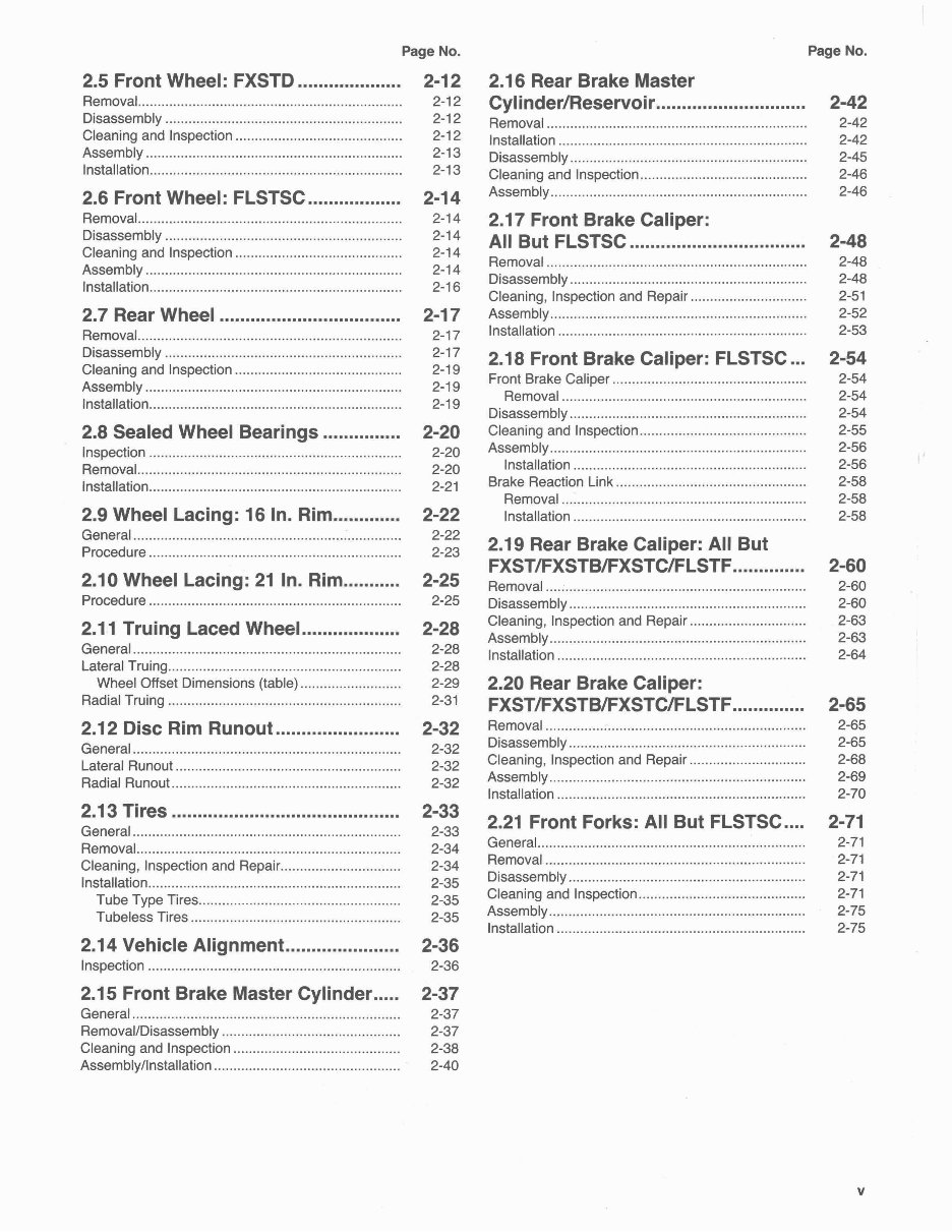 Harley Davidson Softail 2007 Repair Service Manual preview img 6