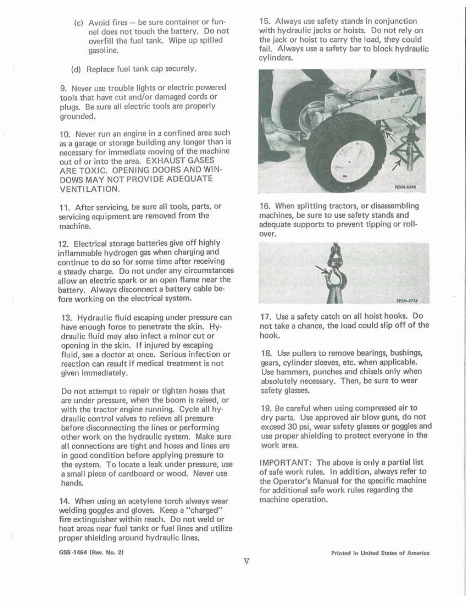 International Cub Cadet 86 108 109 128 129 149 169 800 1000 1200 1250 1450 1650 Tractor Complete Workshop Service Repair Manual preview img 7