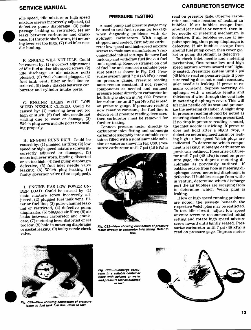 JONSERED CHAINSAW Repair Manual preview img 4