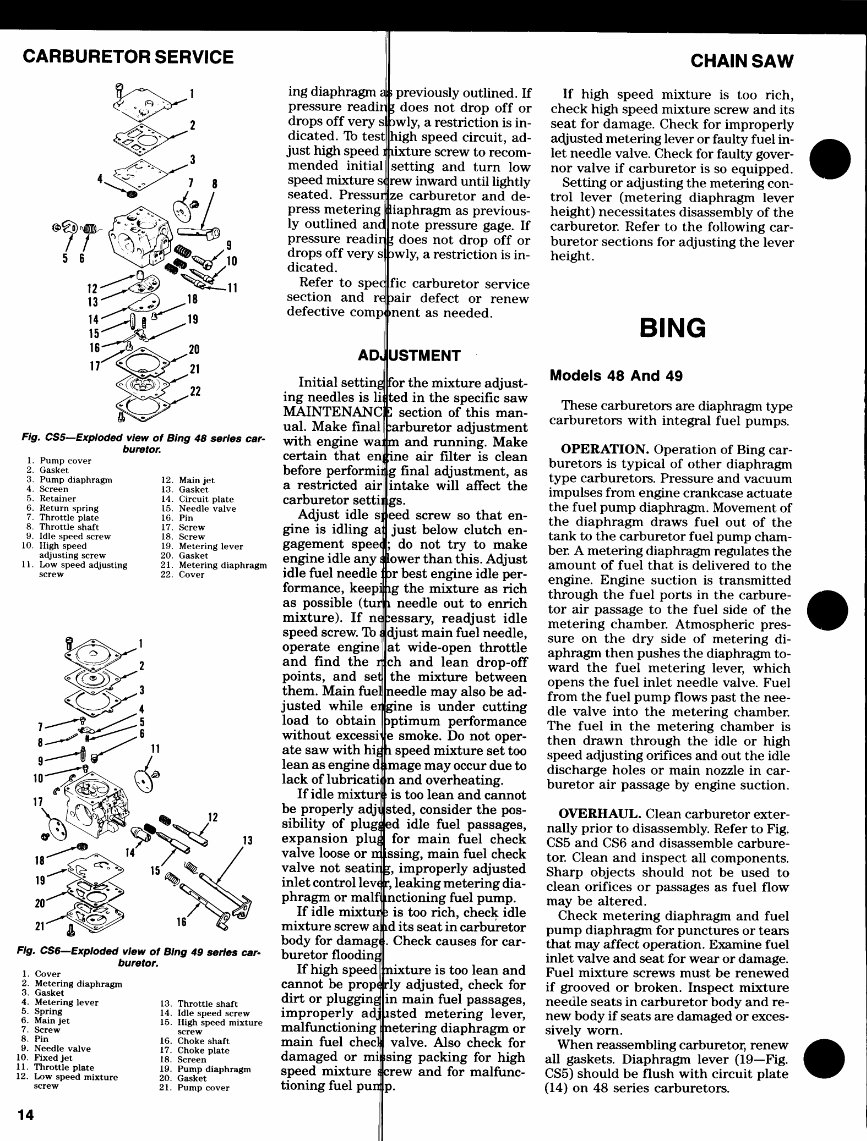 JONSERED CHAINSAW Repair Manual preview img 5