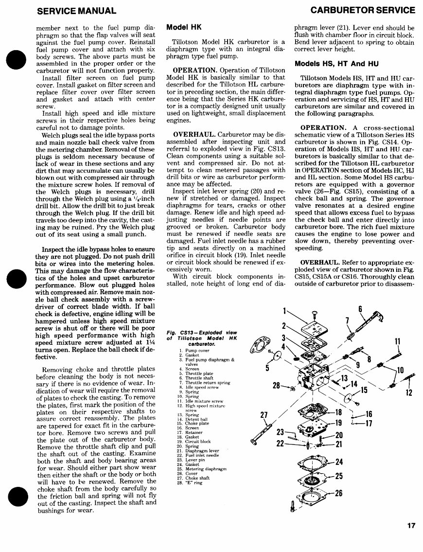 JONSERED CHAINSAW Repair Manual preview img 8