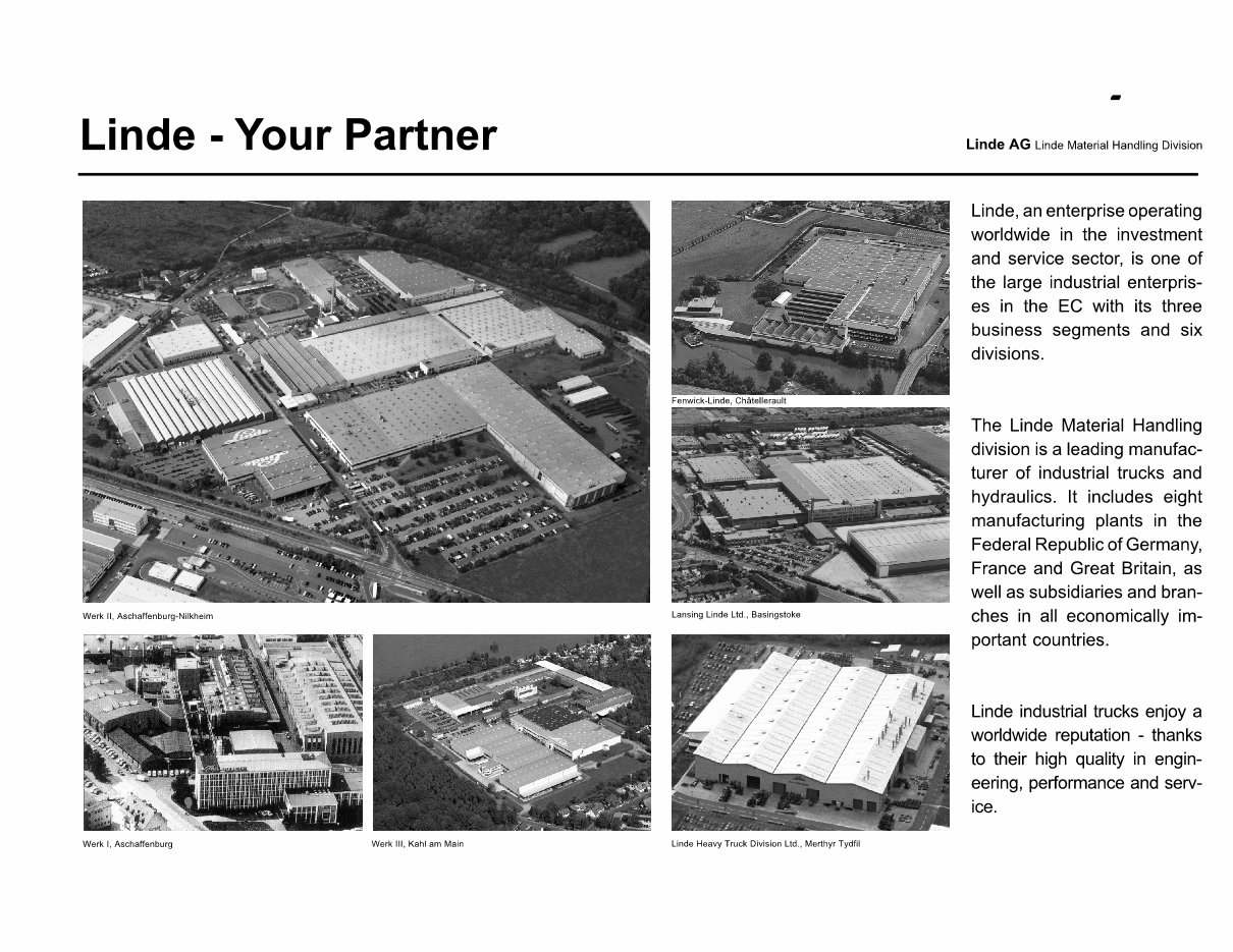 Linde Diesel Forklift Truck 351-03 Series: H20, H25, H30, H35 Operating Manual (User manual) preview img 3