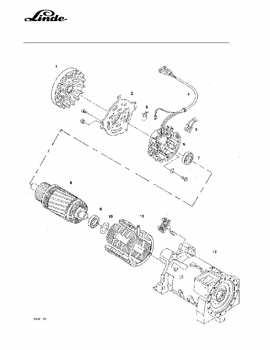 Linde Electric Fork Truck 335 series: E14, E16, E16C, E18 Service Training Manual preview img 10