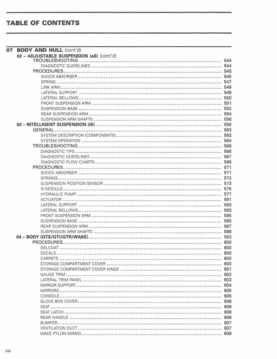 2012-2013 Sea-Doo GTS, GTI, GTR, RXP, RXT, GTX, WAKE Series 4-TEC Personal Watercrafts OEM Service & Repair Manual preview img 10
