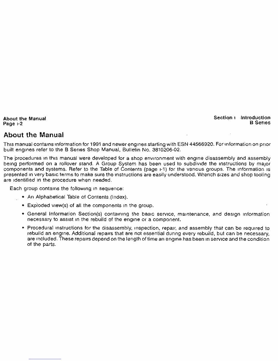 1991-1994 Cummins Engine B Series 4BT3.9 6BT5.9 Service & Repair Manual preview img 9