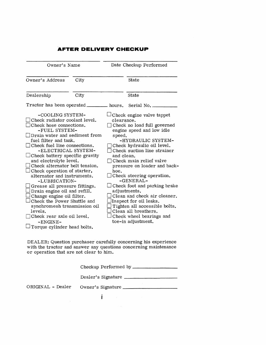 CASE 680 CK Series C Loader Backhoe Operators Manual preview img 3