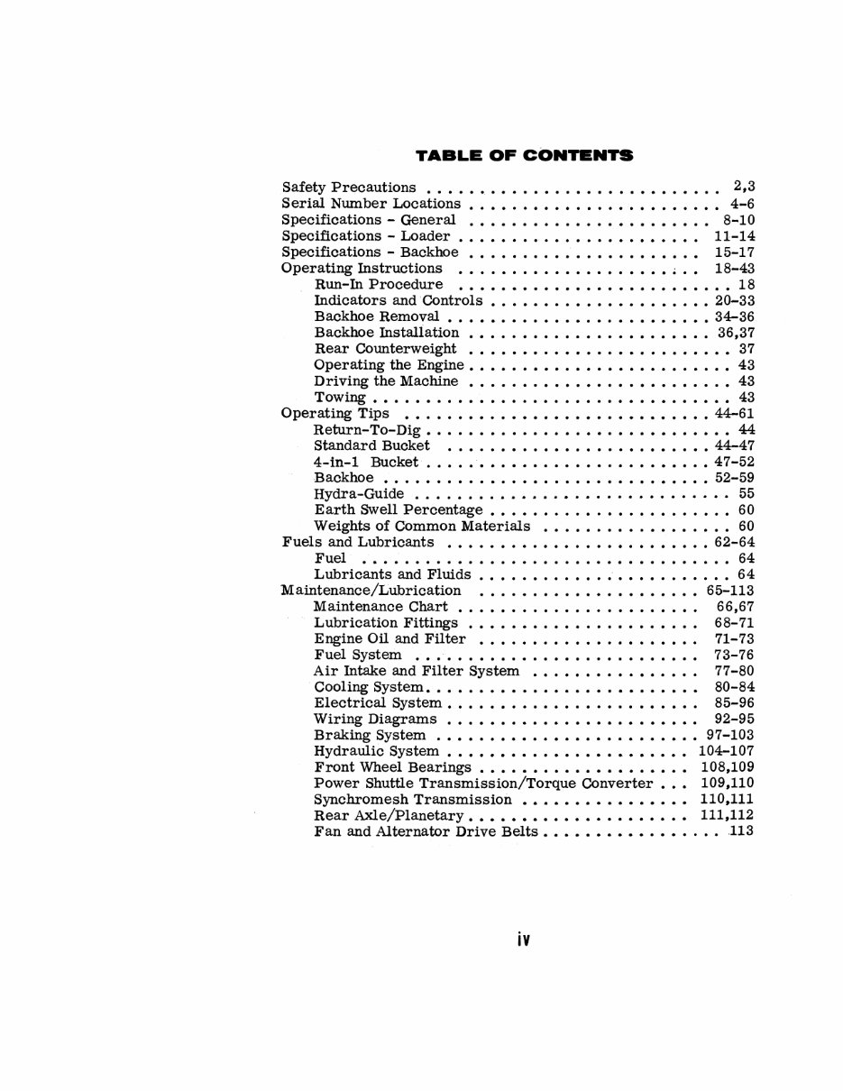 CASE 680 CK Series C Loader Backhoe Operators Manual preview img 6
