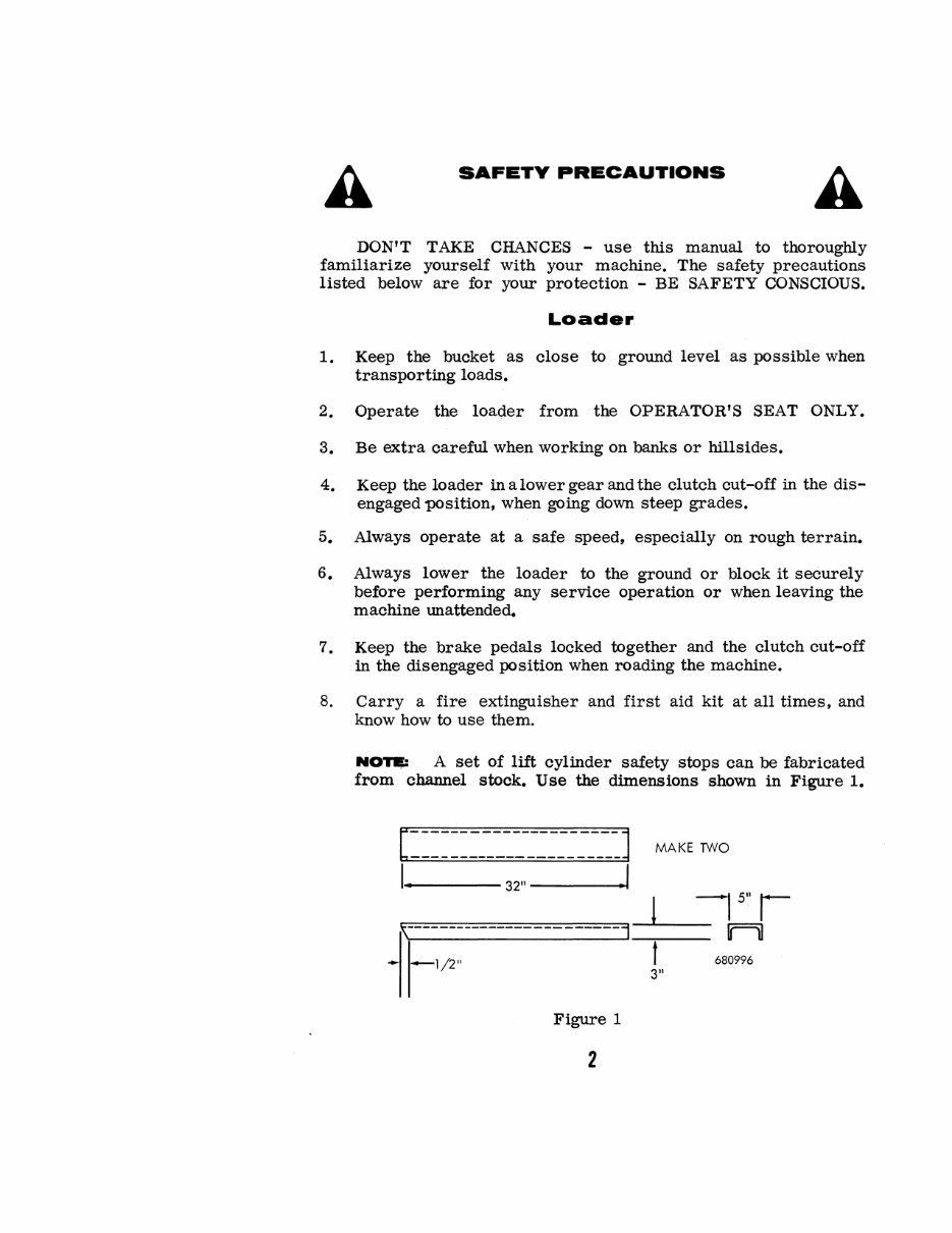 CASE 680 CK Series C Loader Backhoe Operators Manual preview img 8