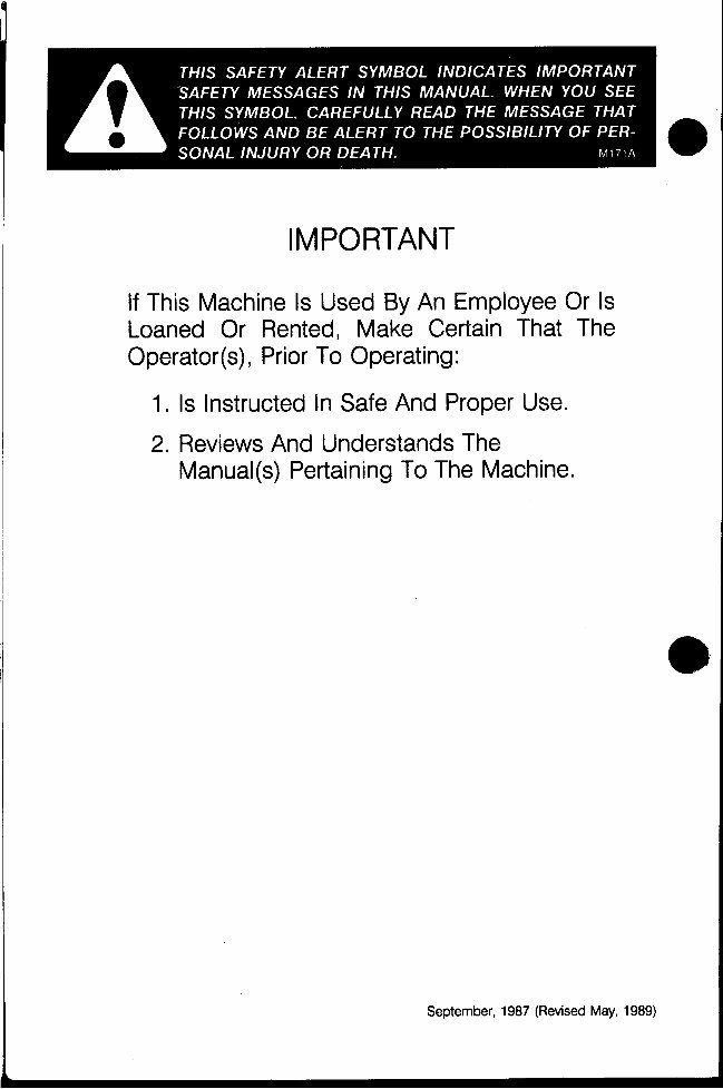 Case IH International 7120 Tractor Service & Operator Manual -2- Manuals - IMPROVED - preview img 2