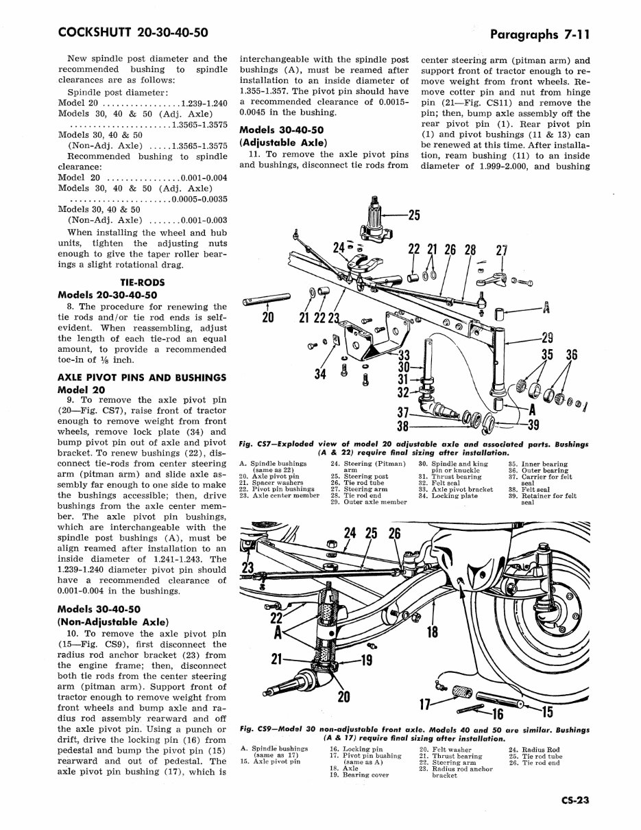 Cockshutt 30 Tractor Service Repair Manual preview img 6